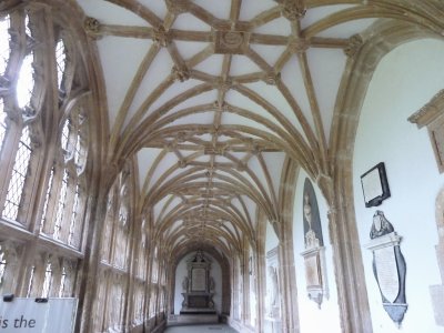 Cloisters Well cathedral