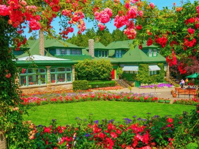 Butchart Garden. CanadÃ¡