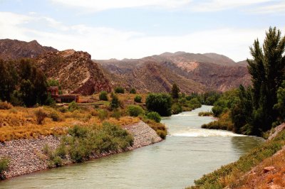 RÃ­o Atuel. Mendoza. Argentina