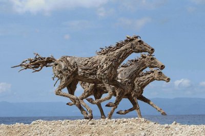 Amazing Driftwood Sculptures