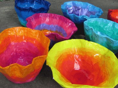 Paper Mache Bowls