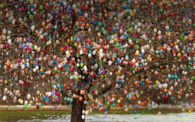 Easter Egg Tree