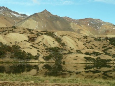 En la ruta 41 de la Patagonia argentina