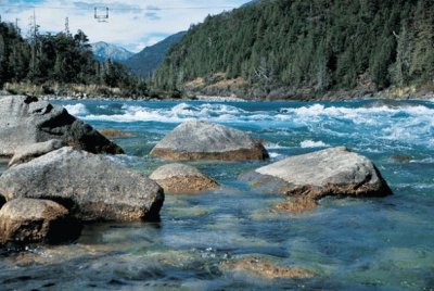 RÃ­o Puelo. Chubut. Argentina