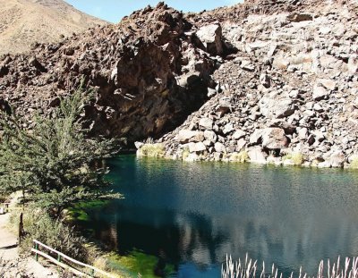 Laguna de la NiÃ±a Encantada. Mendoza. Argentina