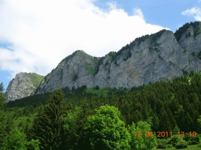 Barre rocheuse (Alpes-FR)