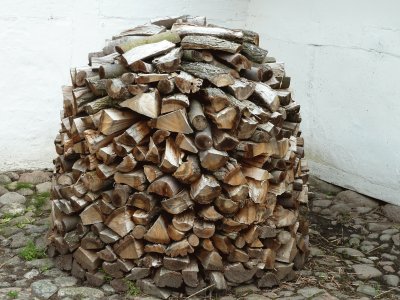 Log pile