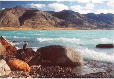 En Puerto Banderas. Patagonia argentina