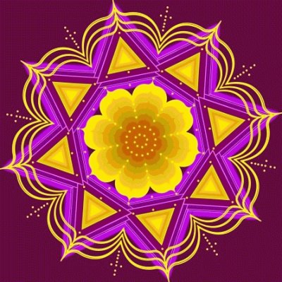 Star Flower Mandala