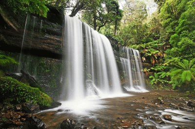 Cataratas Russell. Tasmania