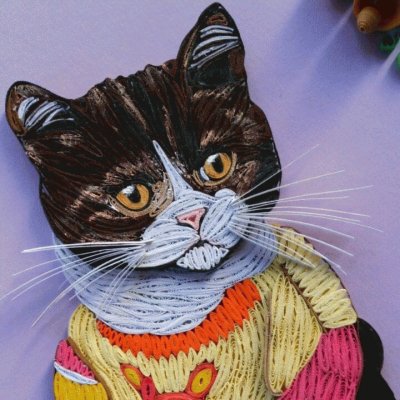 Quilled Cat