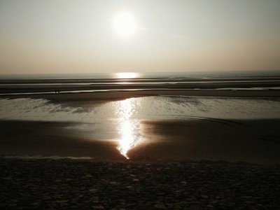 Coucher de soleil (Pas-de-Calais - France)