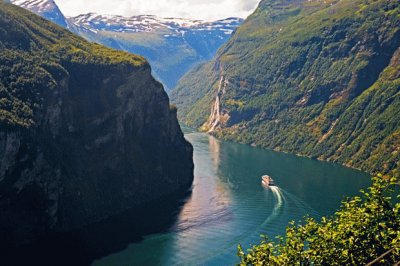 Fiordo de Geiranger. Noruega