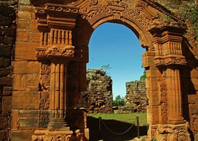 Ruinas de San Ignacio. Misiones. Argentina