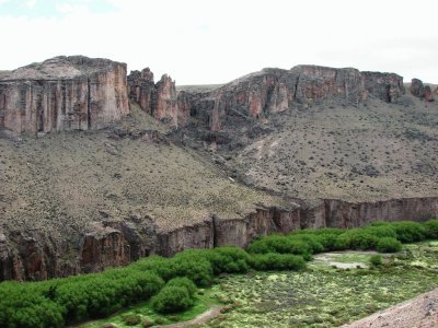 CaÃ±adÃ³n del RÃ­o Pinturas. Patagonia Argentina