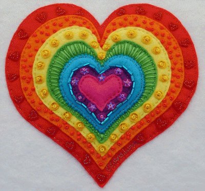 Rainbow Heart