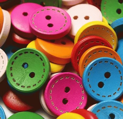 Round Wood Buttons