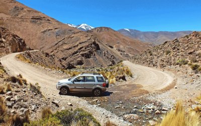 La RN 40 en Salta. Argentina