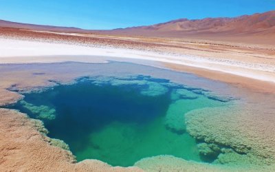 Ojo de Mar en la Provincia de Salta. Argentina