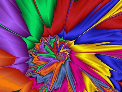 Bright Coloured Fractal