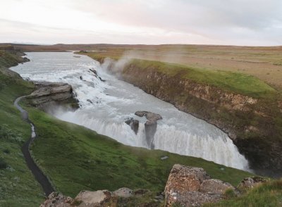 Cascadas de Oro. Islandia