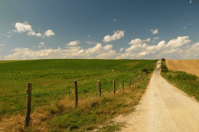 Nice way in the country (East Belgium)