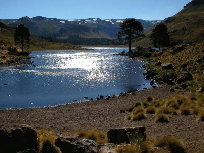 Laguna de HualcupÃ©n. NeuquÃ©n. Argentina