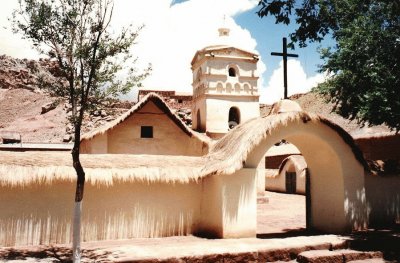 Iglesia en Susques. Jujuy. Argentina