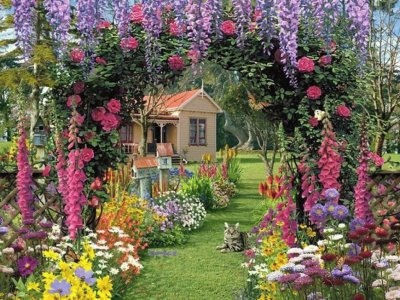 bellos jardin floral