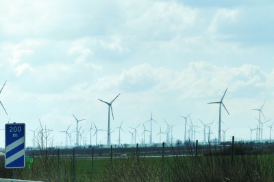 Windpark by Leipzig