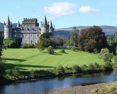 Castillo Inveraray. Escocia