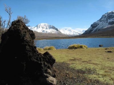 Laguna El Sosneado Mendoza. Argentina