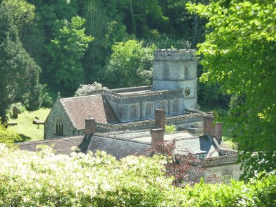 Stourhead church