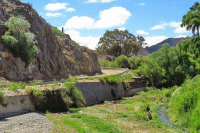 La RN 40 en la provincia de Salta. Argentina