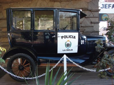 Reliquia: Ford T policial. La Rioja. Argentina