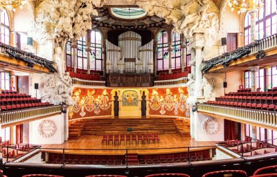 Palacio de la MÃºsica Catalana. Barcelona