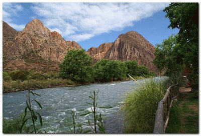 Valle Grande. Mendoza. Argentina