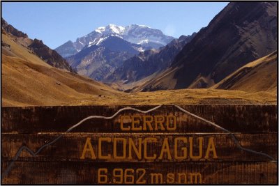 El Aconcagua. Mendoza. Argentina