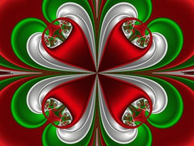 Holiday Fractal Art