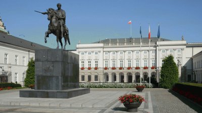 Palacio Presidencial. Varsovia. Polonia