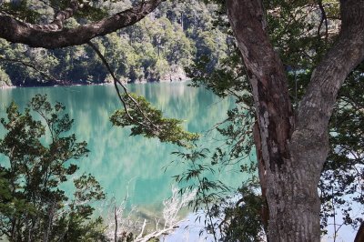 Lago Cisne. Chubut. Argentina