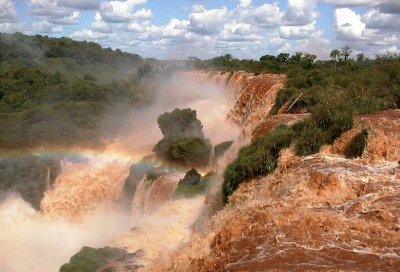 Las Cataratas despuÃ©s de una tormenta. Misiones. Argentina