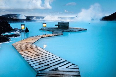 Laguna Azul. Islandia