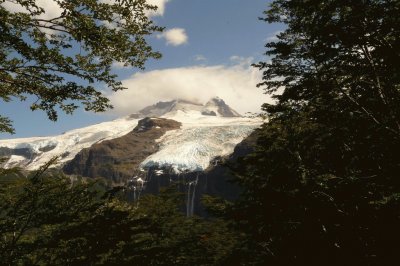 Glaciar CastaÃ±o Overo. RÃ­o Negro. Argentina