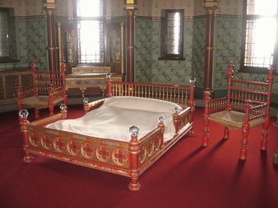 Lady Bute 's Bedroom, Castell Coch