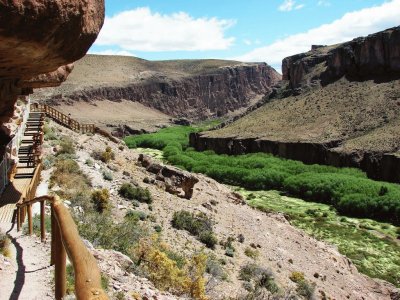 CaÃ±adÃ³n del RÃ­o Pinturas. Patagonia Argentina