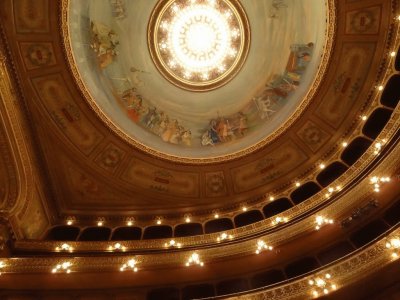 CÃºpula del Teatro ColÃ³n. Ciudad de Buenos Aires. Argentina