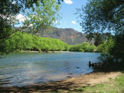 RÃ­o Corcovado. Chubut. Argentina