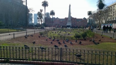 Praça de Maio e casa Rosada - Buenos Aires