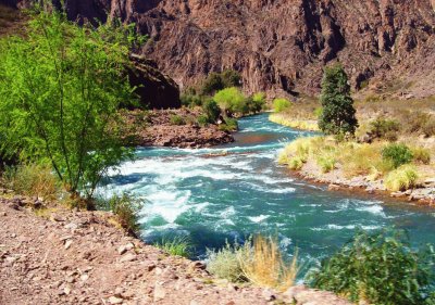 RÃ­o Atuel. Mendoza. Argentina